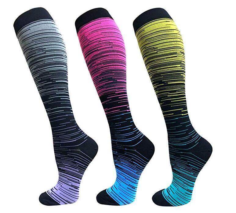 ROYALUCK Compression Socks Compression Stockings(3 Pairs) for Women & Men-Workout And Recovery