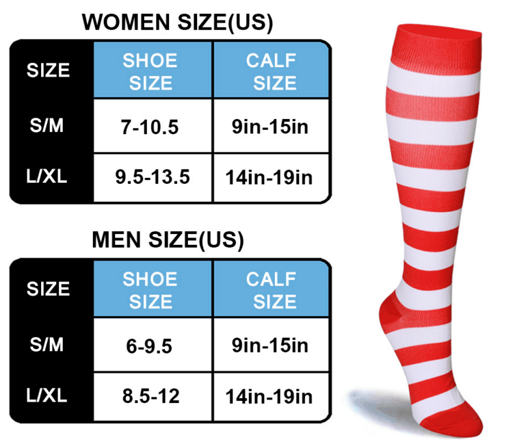 The latest compression socks 20-25mmHg-Graduated compression&Energy