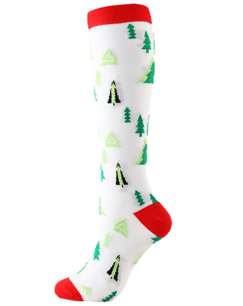 The Latest Christmas Compression Socks support 20-30mmHg-Beauty and Benefit to your feet.