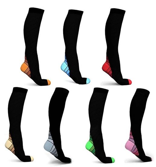 ROYALUCK Best Compression Socks (7/8 Pairs) for Women & Men(15-20mmHg)