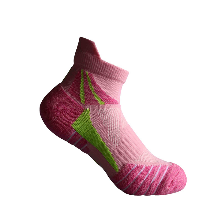 Womens Running Socks Sports Socks Ankle Socks Running Athletic Cushioned Socks (5 Pairs/Pack)