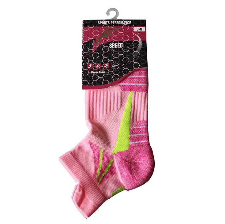 Womens Running Socks Sports Socks Ankle Socks Running Athletic Cushioned Socks (5 Pairs/Pack)