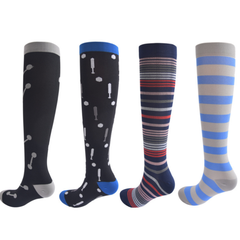 4 Pairs Best Compression Socks for Women & Men-Workout And Recovery