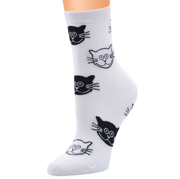 Cute Cat Cotton Soft Breathable Socks