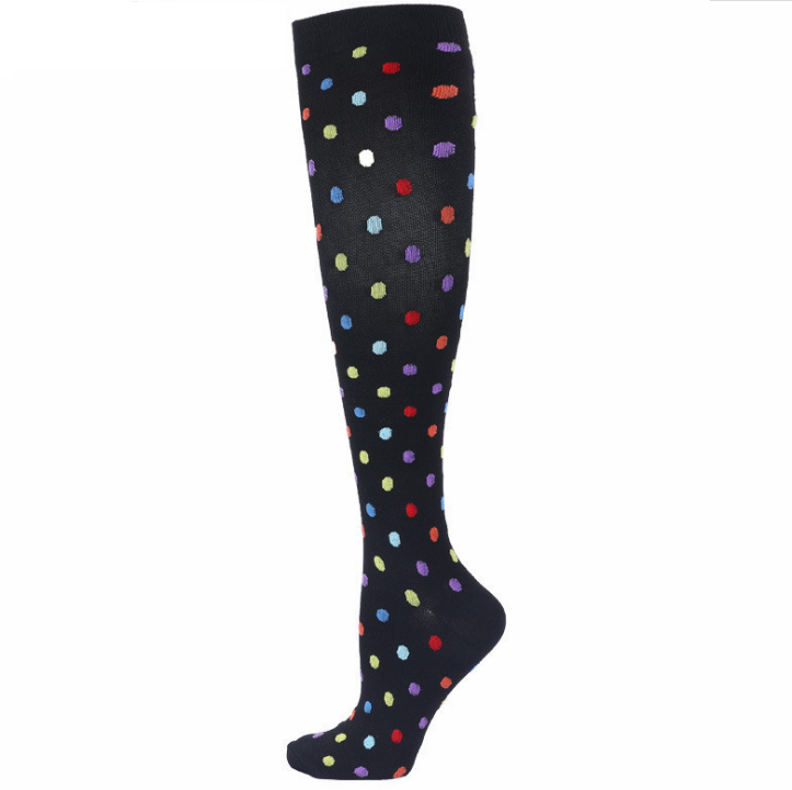Sports elastic compression socks nurse Leggings high barrel running calf socks pressure socks