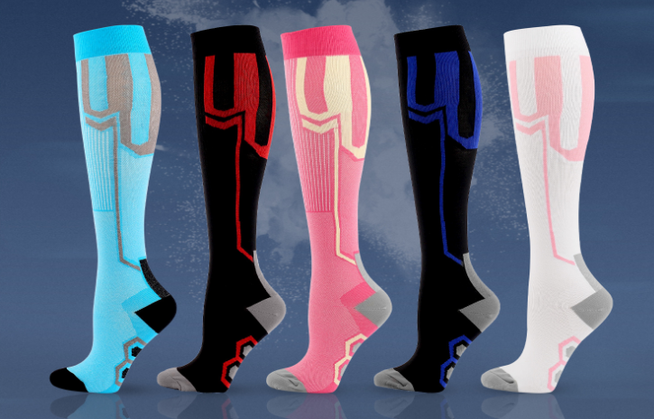 New compression socks sports riding socks long tube running socks elastic socks pressure socks