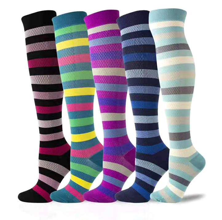 New compression socks sports riding socks long tube running socks elastic socks pressure socks