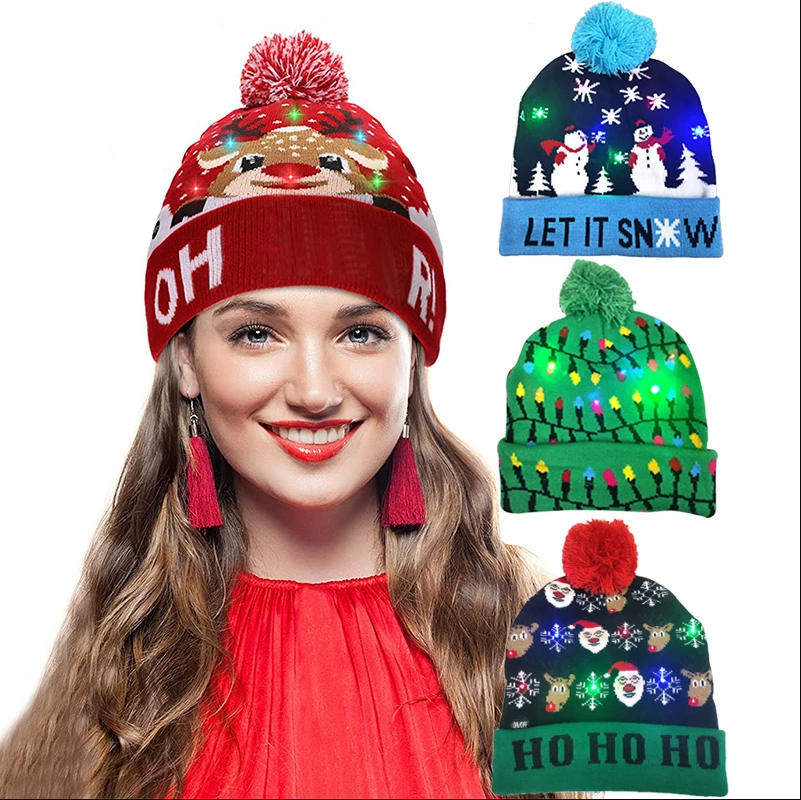 Christmas LED Beanies Hat
