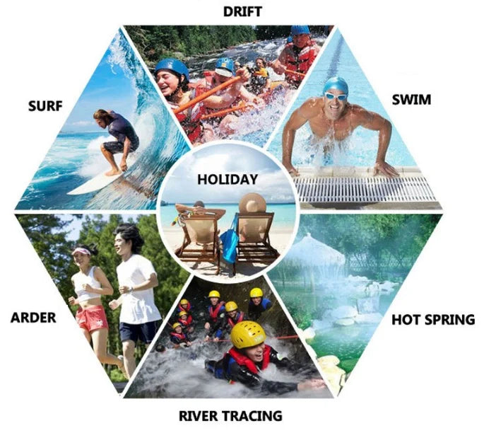 Summer Men's Sportwear Swim Trunks Quick Dry Board Shorts