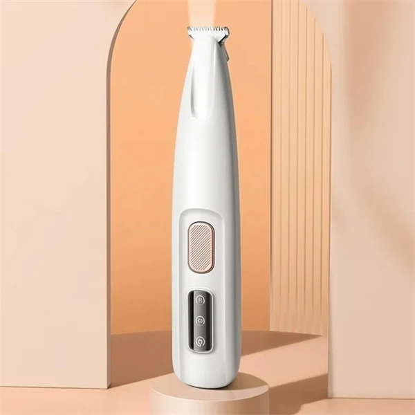 Rechargeable Electric Hair Clipper Fur Trimmer for Cats and Dogs – Wide 18mm Blade for Grooming Paws, Eyes, Ears, Face & Tail