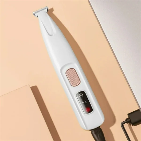 Rechargeable Electric Hair Clipper Fur Trimmer for Cats and Dogs – Wide 18mm Blade for Grooming Paws, Eyes, Ears, Face & Tail