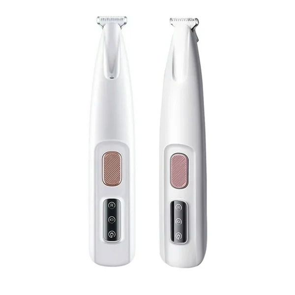 Rechargeable Electric Hair Clipper Fur Trimmer for Cats and Dogs – Wide 18mm Blade for Grooming Paws, Eyes, Ears, Face & Tail