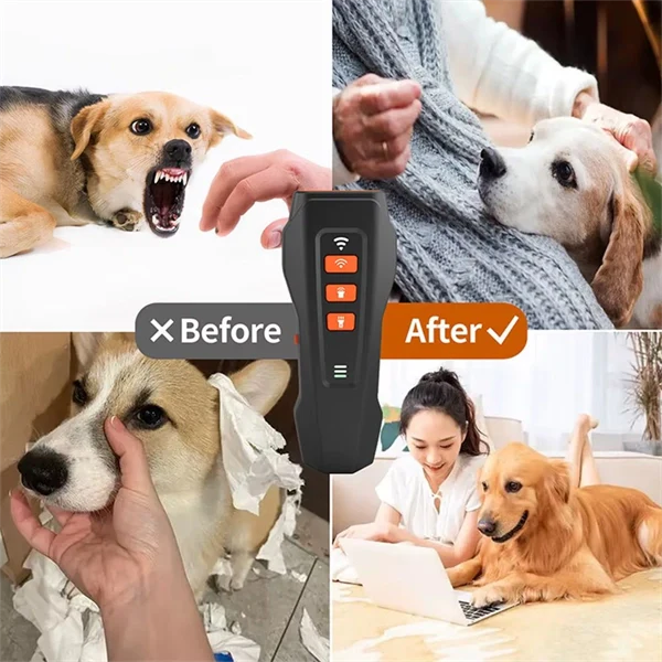 Rechargeable Portable Ultrasonic Dog Bark Control Device