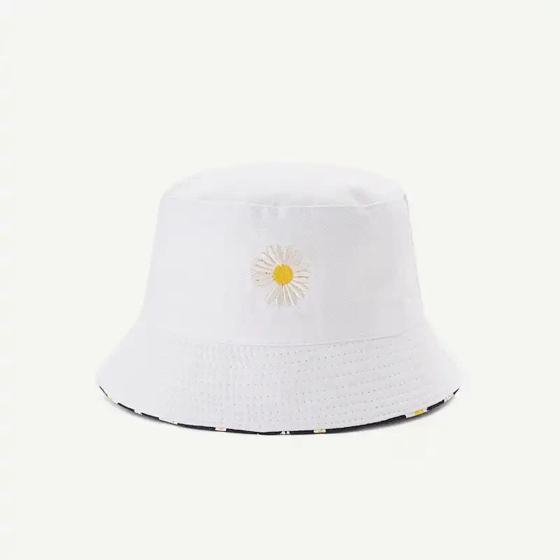 Reversible Daisy Bucket Hat