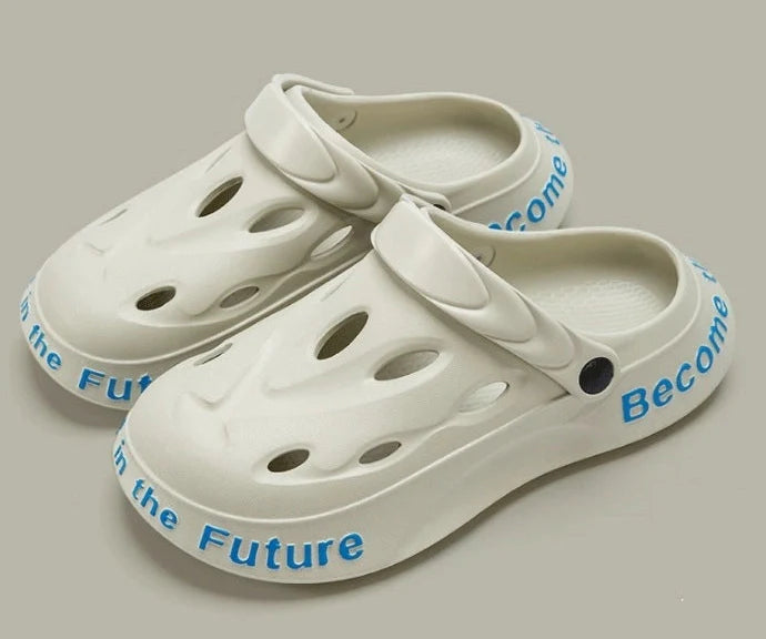 Men's EVA Platform Sandals Breathable Outdoor Clogs, Beach Casual Slippers