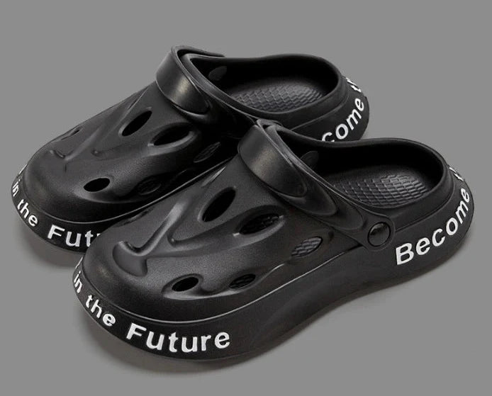 Men's EVA Platform Sandals Breathable Outdoor Clogs, Beach Casual Slippers