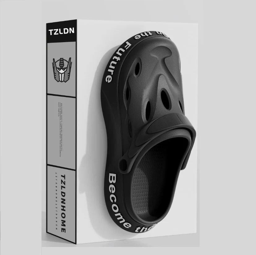 Men's EVA Platform Sandals Breathable Outdoor Clogs, Beach Casual Slippers