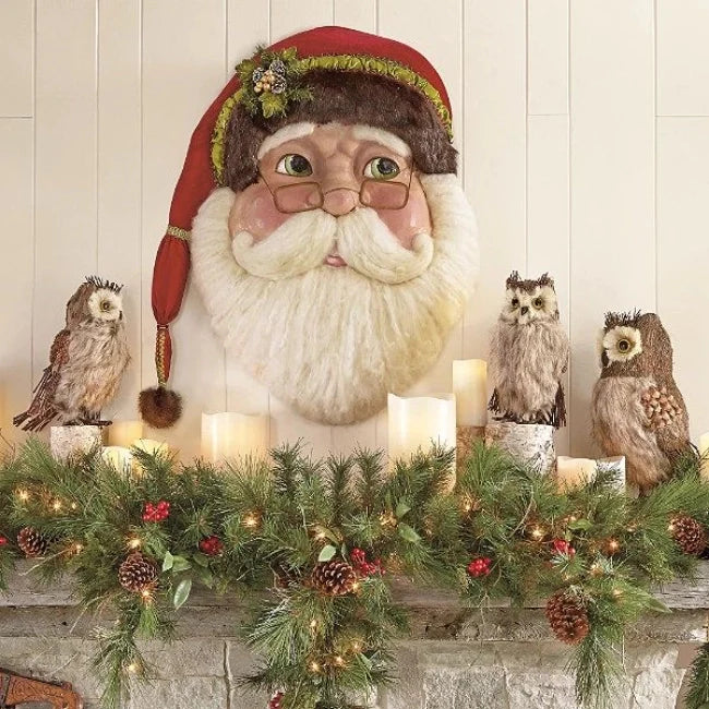 Santa Claus Christmas Wall Decoration