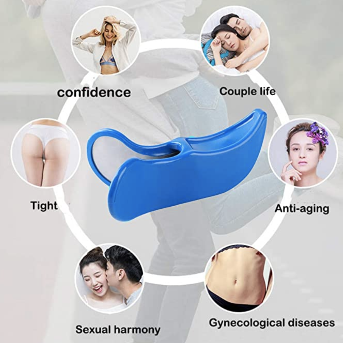 Kegel Exerciser To Strengthen Pelvic Muscles and Inner Thighs