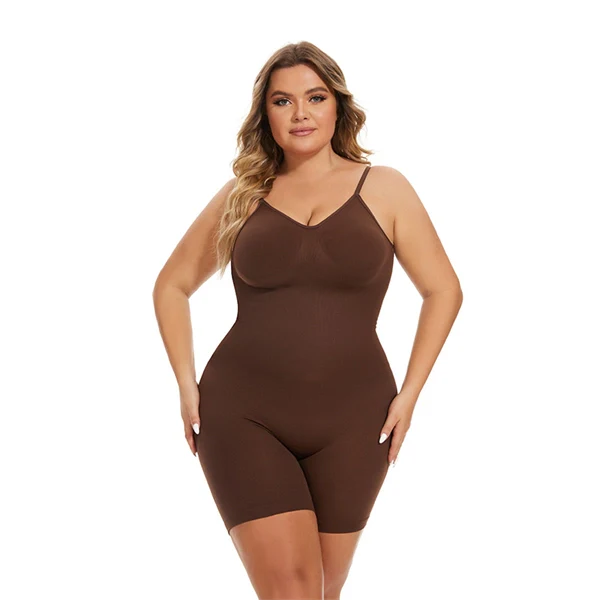 Seamless Postpartum Shaping Bodysuit – Tummy Control, Butt Lift & Backless Design for Yoga and Daily Wear