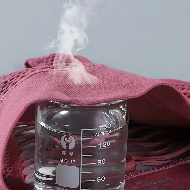 Seamless Push-Up Sports Bra - Mesh Panels, Sweat-Wicking & Shockproof Support for Yoga, Gym