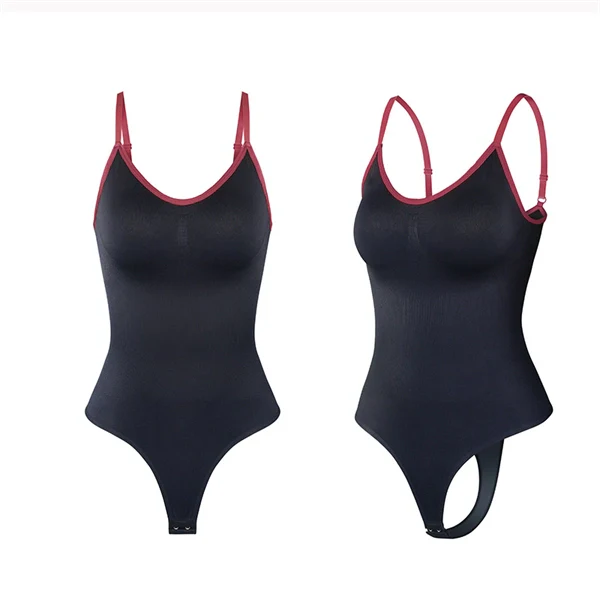 Seamless Shaping Bodysuit – Tummy Control, Butt Lift, Plus Size, Adjustable Strap Body Shaper