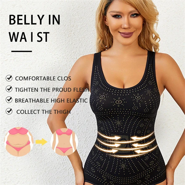 Seamless Tummy Control Bodysuit – Backless, Slimming, and Supportive