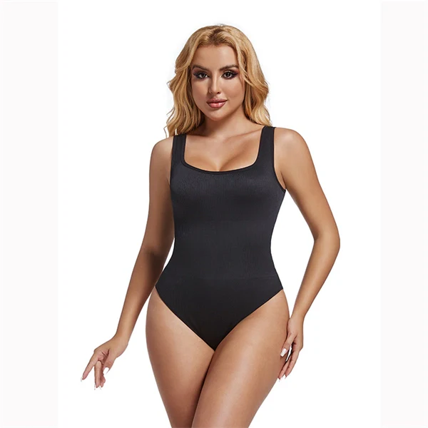 Seamless Tummy Control Shapewear Bodysuit – Waist Slimming Compression One-Piece