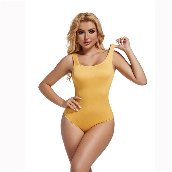 Seamless Tummy Control Shapewear Bodysuit – Waist Slimming Compression One-Piece