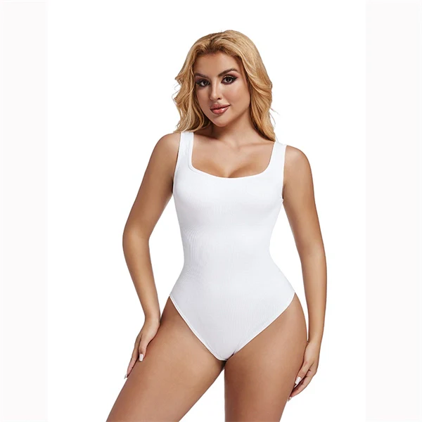 Seamless Tummy Control Shapewear Bodysuit – Waist Slimming Compression One-Piece