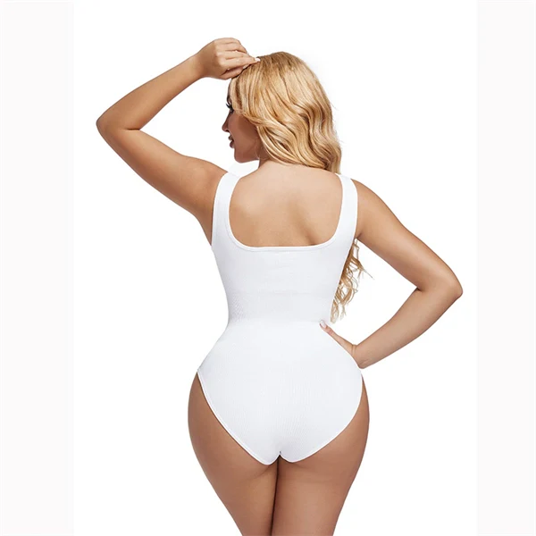 Seamless Tummy Control Shapewear Bodysuit – Waist Slimming Compression One-Piece