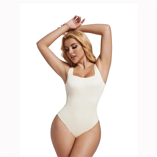 Seamless Tummy Control Shapewear Bodysuit – Waist Slimming Compression One-Piece