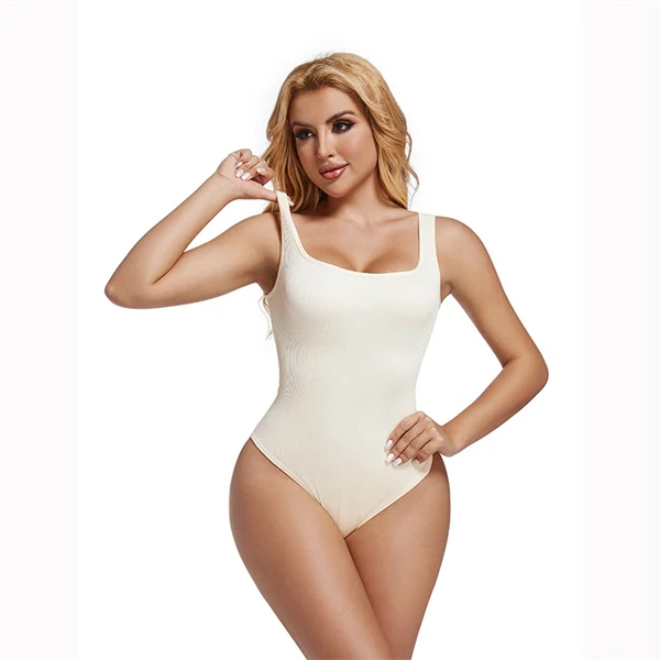 Seamless Tummy Control Shapewear Bodysuit – Waist Slimming Compression One-Piece