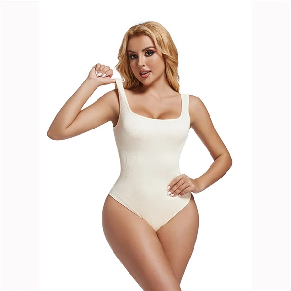 Seamless Tummy Control Shapewear Bodysuit – Waist Slimming Compression One-Piece