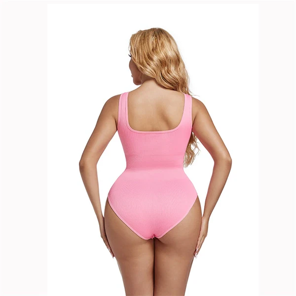 Seamless Tummy Control Shapewear Bodysuit – Waist Slimming Compression One-Piece