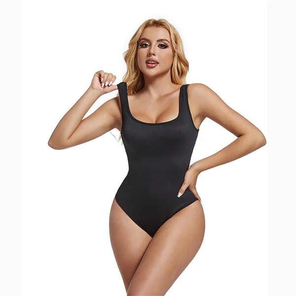 Seamless Tummy Control Shapewear Bodysuit – Waist Slimming Compression One-Piece