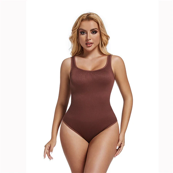 Seamless Tummy Control Shapewear Bodysuit – Waist Slimming Compression One-Piece