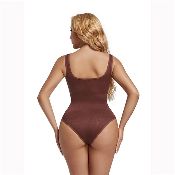Seamless Tummy Control Shapewear Bodysuit – Waist Slimming Compression One-Piece