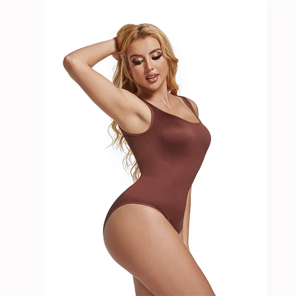 Seamless Tummy Control Shapewear Bodysuit – Waist Slimming Compression One-Piece