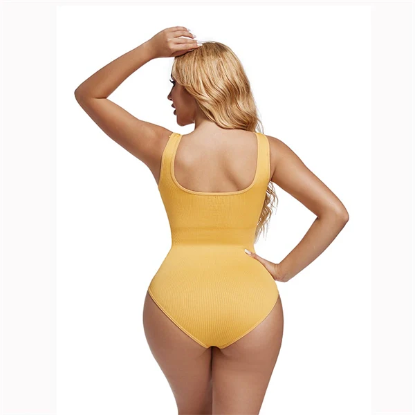 Seamless Tummy Control Shapewear Bodysuit – Waist Slimming Compression One-Piece