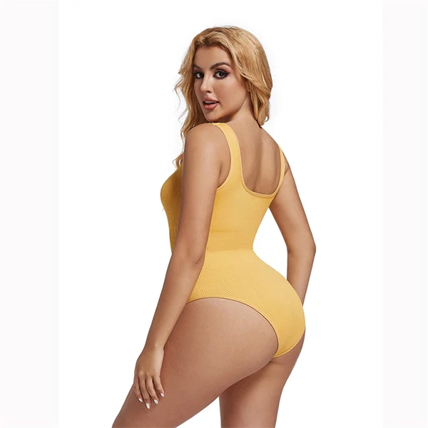 Seamless Tummy Control Shapewear Bodysuit – Waist Slimming Compression One-Piece