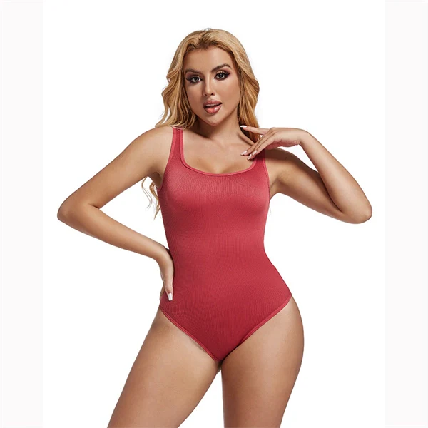 Seamless Tummy Control Shapewear Bodysuit – Waist Slimming Compression One-Piece
