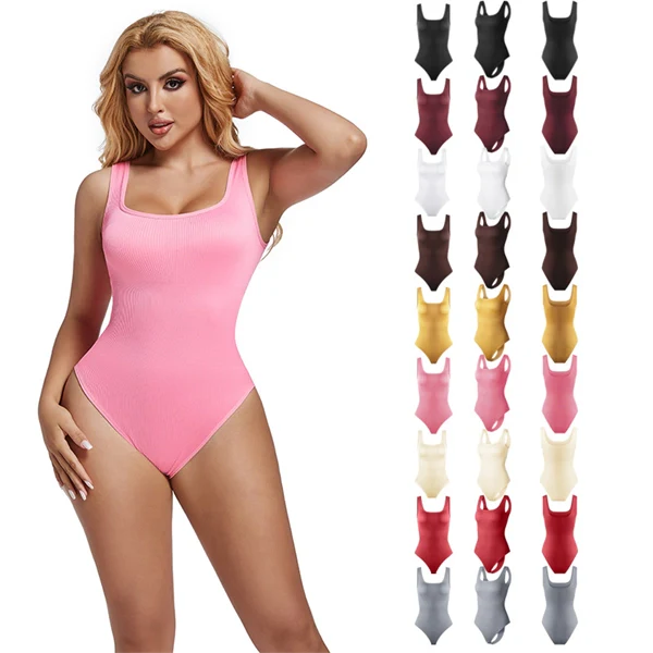 Seamless Tummy Control Shapewear Bodysuit – Waist Slimming Compression One-Piece