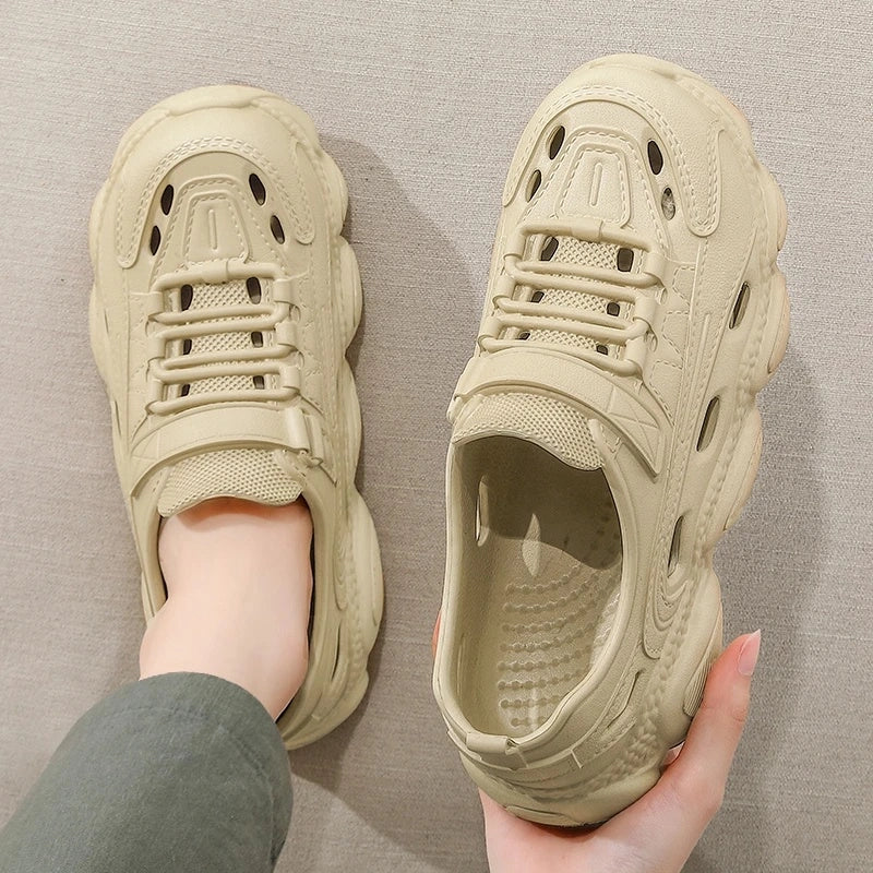 Summer Men Soft EVA Sole Sandals Breathable Anti-skid Casual Beach Fishing Sandals