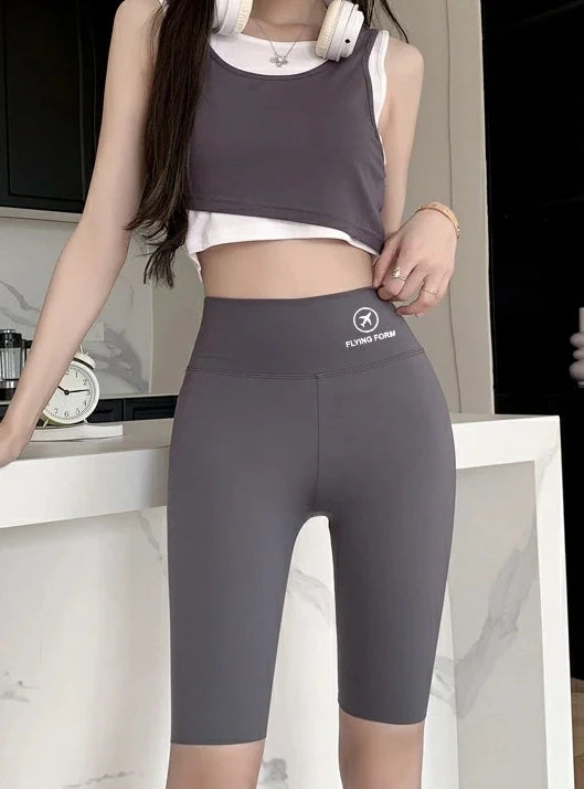 Women Sports Shorts New Cycling Jogging Fitness High Waist Push Up Gym shorts Leggings Yoga Clothing