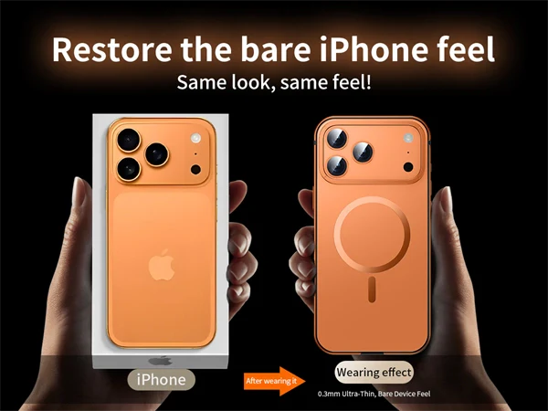 Slim Shockproof Magnetic Phone Case for iPhone 17 Pro/17 Pro Max