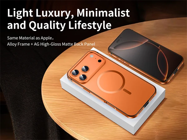 Slim Shockproof Magnetic Phone Case for iPhone 17 Pro/17 Pro Max