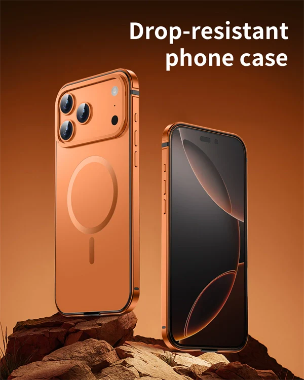 Slim Shockproof Magnetic Phone Case for iPhone 17 Pro/17 Pro Max