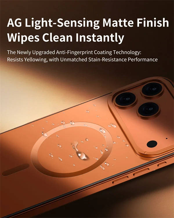 Slim Shockproof Magnetic Phone Case for iPhone 17 Pro/17 Pro Max