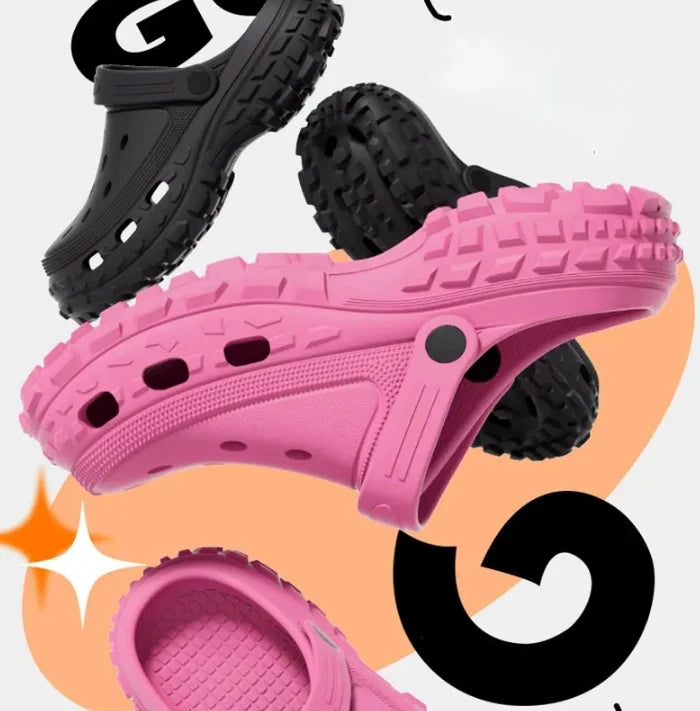 Summer Non-Slip Beach Sandals for Men Comfortable Soft Sole Platform Slippers